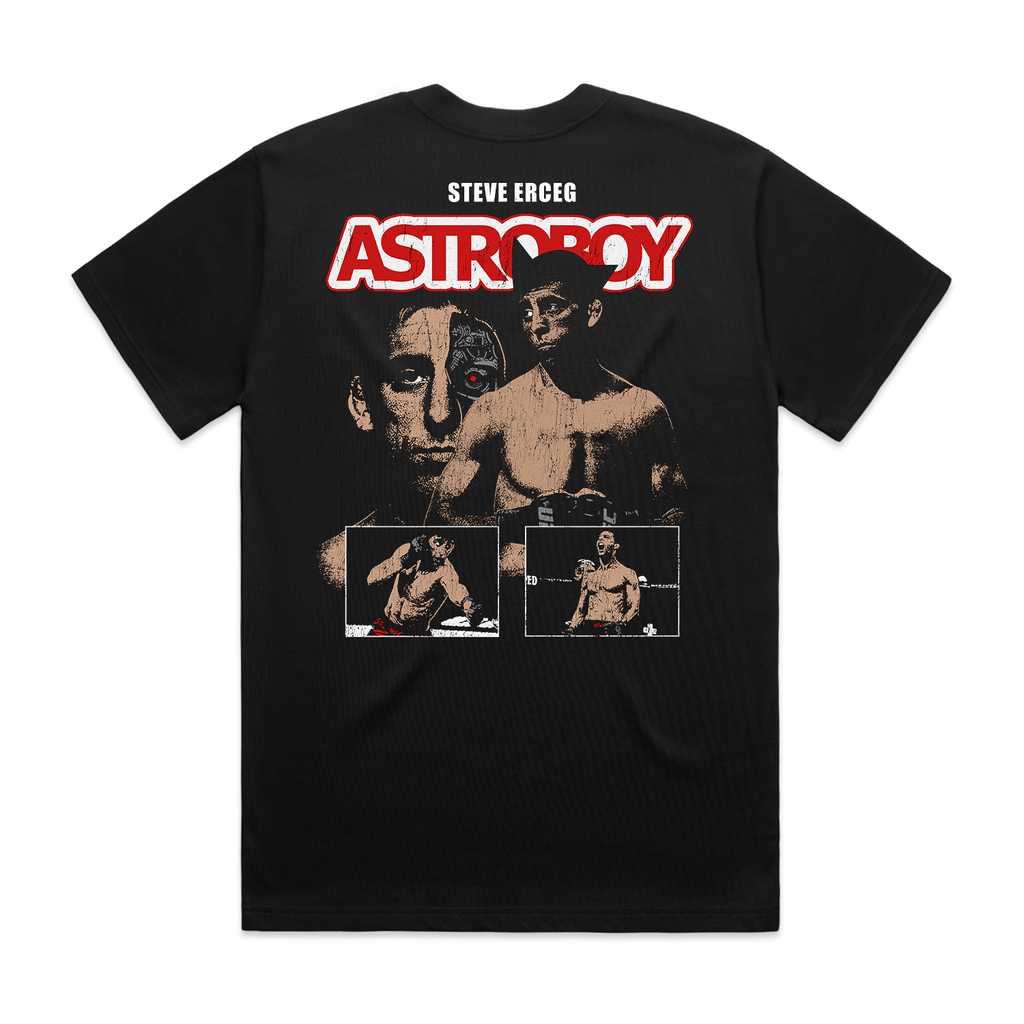 ASTROBOY FAN TEE BLACK